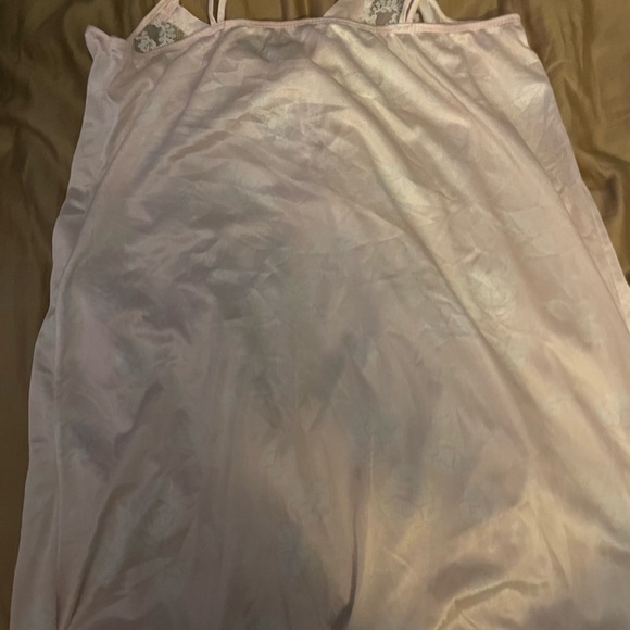 Vintage pink slip dress - Picture 2 of 2